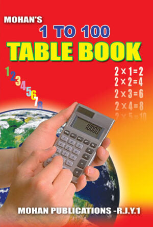 Tablebook 1 to100