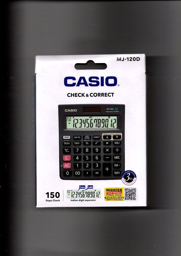 Casio Calculator MJ-120D