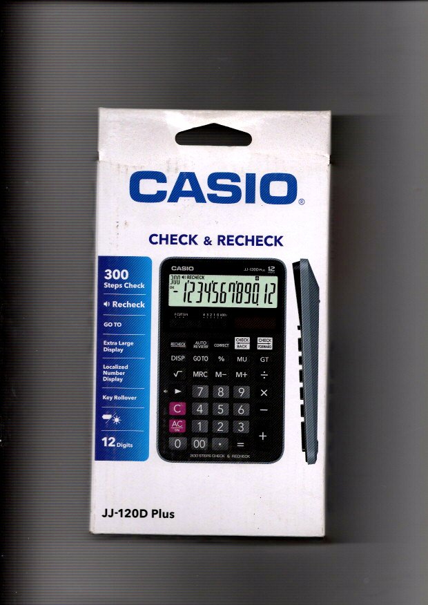 CASIO JJ-120D Plus