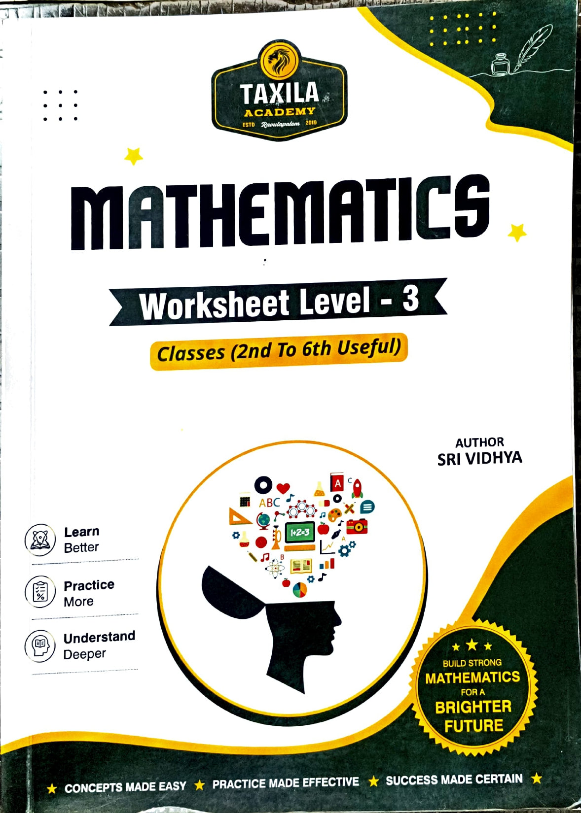 Taxlia Mathematics work sheet vol-1,2,3