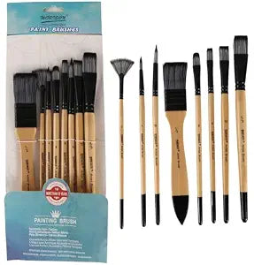 WORISON PREMIUM QUALITY ARTIS FLAT BRUSHES