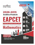 Disha 2026 - 2015 Andhra EAPCET Chapter-wise & Topic-wise Previous Year Solved Papers Mathematics with Concept Maps 5th Edition| 5200 PYQs Question Bank for 2027 Engineering Exams | EAMCET