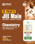 Arihant 8 Years JEE Main Chemistry PYQ Book 2027 | Chapterwise, Topicwise & Levelwise 3000+ MCQs| NTA Authenticated Answers, Chapter Weightage, Revision Questions & Topicwise Worksheets