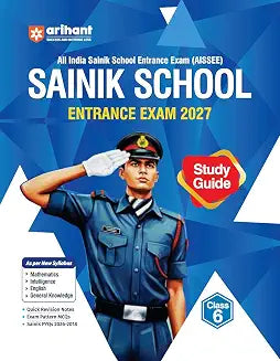 Arihant AISSEE Sainik School Class 6 Entrance Exam 2027 | Complete Study Guide