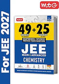 MTG 49 + 25 Years (2026-2002) JEE Main and Advanced (2026-1978) PYQ Book Chemistry | Chapter-wise Topic-wise Solved Papers with Free Smart Book For 2027 Exam