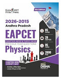 Disha 2026 - 2015 Andhra EAPCET Chapter-wise & Topic-wise Previous Year Questions Physics with Concept Maps 5th Edition | 2600 PYQs Question Bank for 2027 Engineering Exams | EAMCET