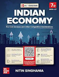 Indian Economy Courseware, 7e by IAS Nitin Singhania for UPSC 2026-27 | 16 Years' Prelims (2010-2025) & Mains PYQs (2021-2025) | 20+ Author Videos | 400+ Practice Questions | Full Colour eBook
