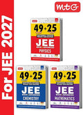 MTG 49 + 25 Years (2026-2002) JEE Main and Advanced (2026-1978) PYQ Book Physics, Chemistry & Mathematics (Set of 3) | Chapter-wise Topic-wise Solved Papers with Free Smart Book For 2027 Exam