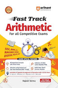 Arihant Fast Track Arithmetic | 4000+ MCQs & PYQs with Short Tricks, Fast Calculations & Level-Wise Practice | Useful for SSC, Banking, Railway, ... & CUET | Completely Revised Edition 2027