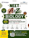 Cengage NEET A to Z Biology: Part 2 with Chaptewise Topicwise NEET DPPs