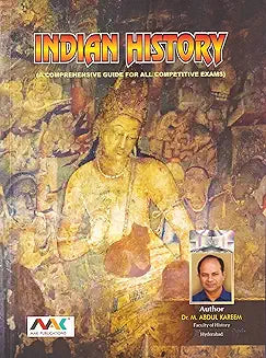 Indian History 2025 Edition By Abdul Kareem (English Medium)