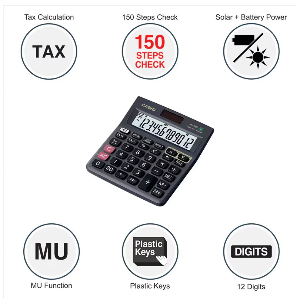 Casio Calculator MJ-120D