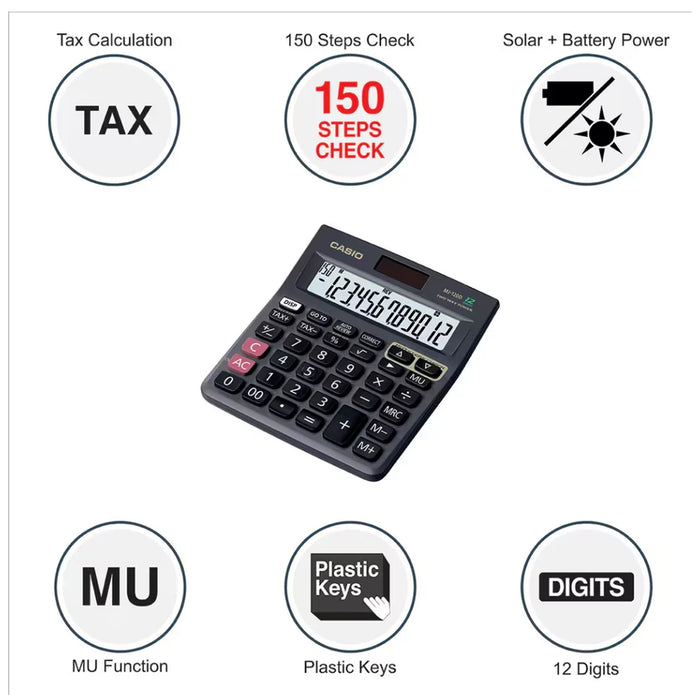 Casio Calculator MJ-120D