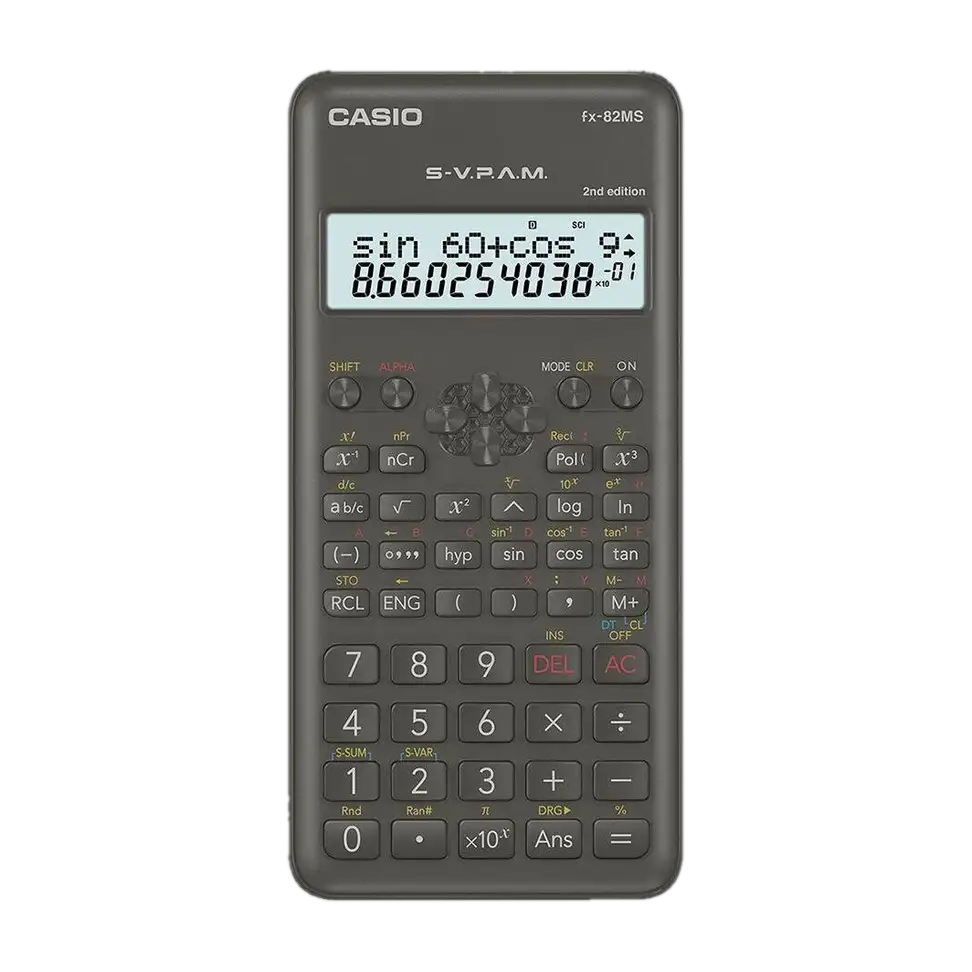 CASIO FX-82MS Scientific Scientific  2nd edition Calculator (10 Digit)