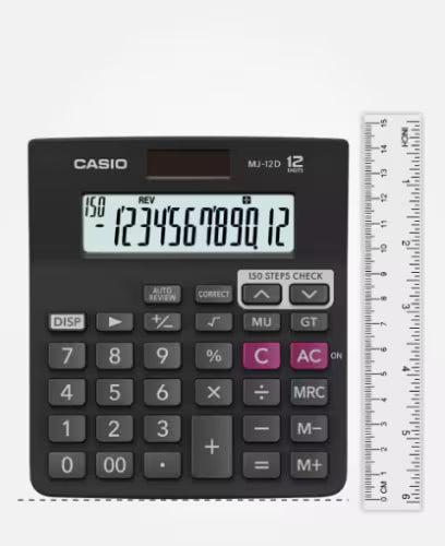 CASIO MJ-12D-BK